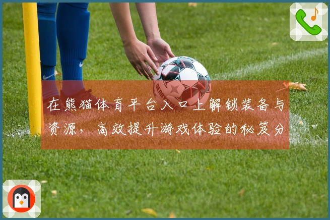 在熊猫体育平台入口上解锁装备与资源，高效提升游戏体验的秘笈分享
